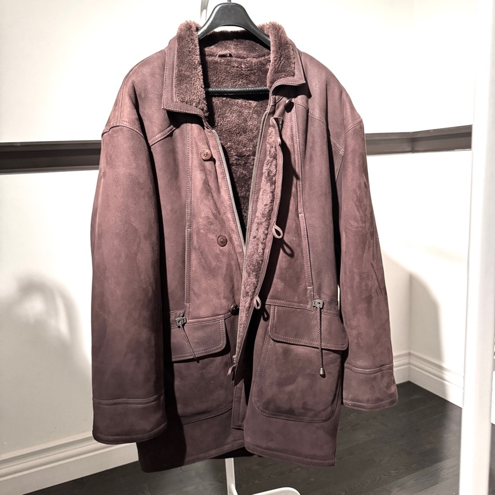 New Men’s Sheepskin Coat